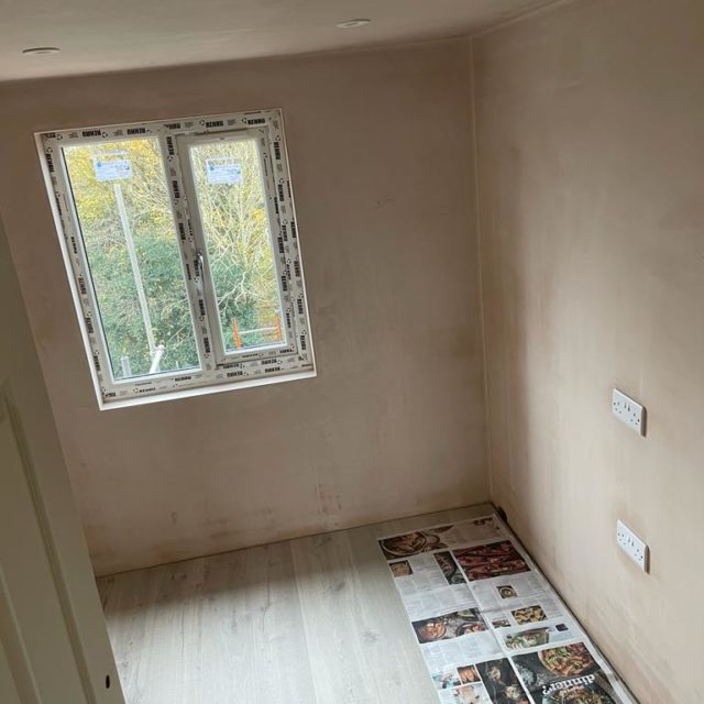 Small attic room before the transformation